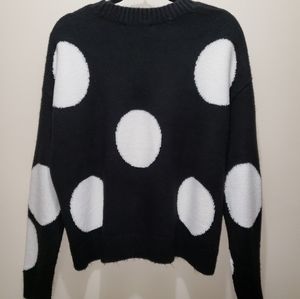 Chelsea and Theodore Polka Dot Sweater